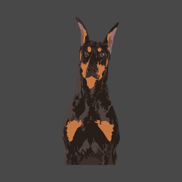 Doberman Pinscher Dog by riin92