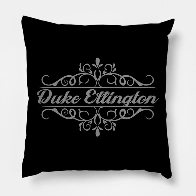 Nice Duke Ellington Pillow by mugimugimetsel