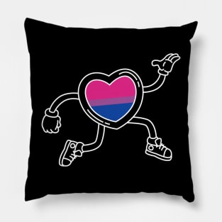 Pride Heart - Bisexual Pillow