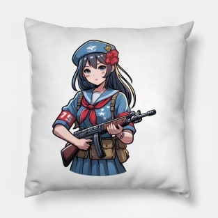 Tactical Girls' Frontline Pillow