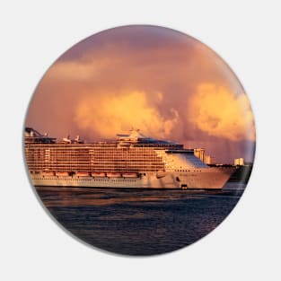 Allure of the Seas departing Fort Lauderdale Pin