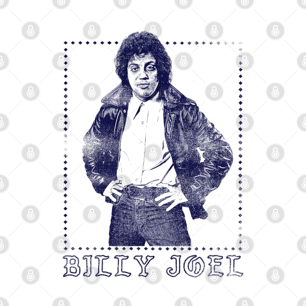 Billy Joel // Retro Style Fan Design by DankFutura