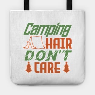 camping hair don't care Tote