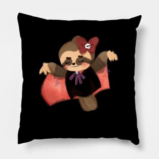 Cute Sloth vampire Pillow
