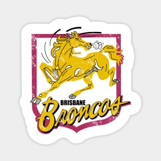 brisbane broncos vintage Magnet