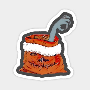 Christmas scary gift Magnet