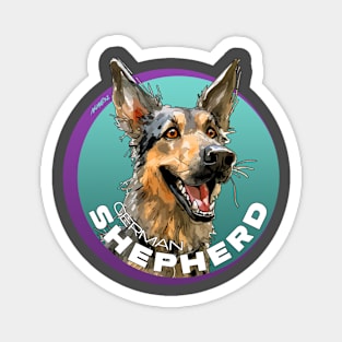 German Shepherd Magnet