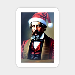 Santa Charles Dickens (Celebrity Christmas) Magnet