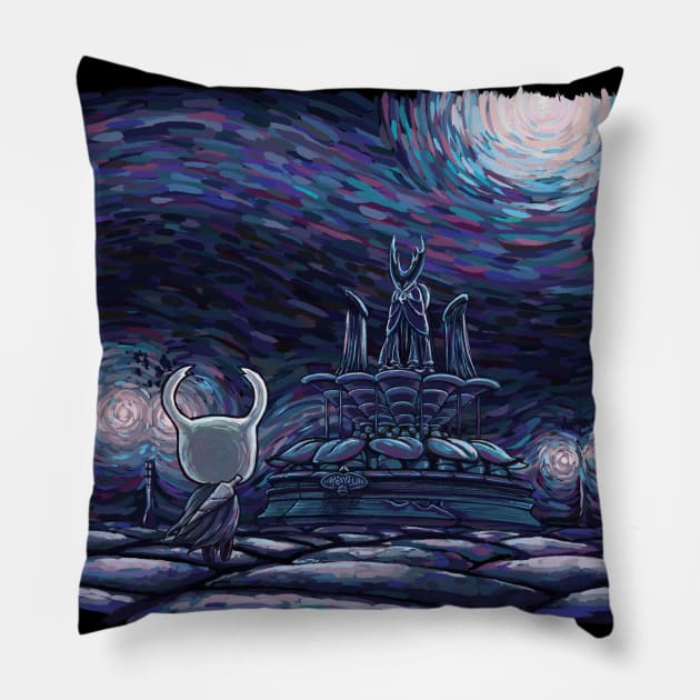 Starry Knight Pillow by SouzouInc