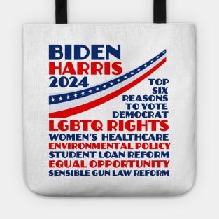 Biden Harris 2024 Election Platform Tote