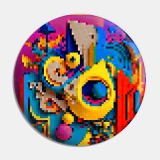 SURREALISM pixel nft art Pin