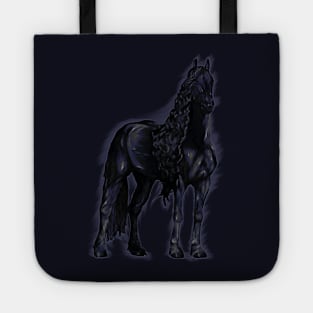 Blue horse Tote