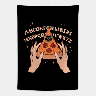 Ouija Pizza Tapestry