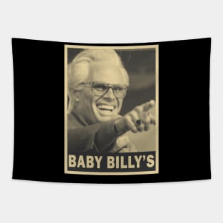 brown cream Baby Billys - retro art (exlusive) Tapestry