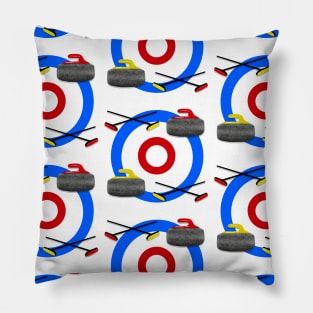 The Sport of Curling Pillow