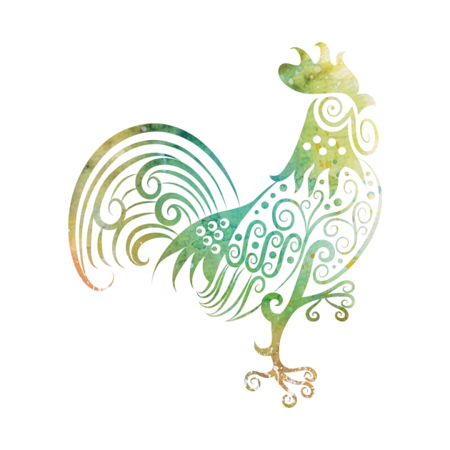 Rooster by erzebeth