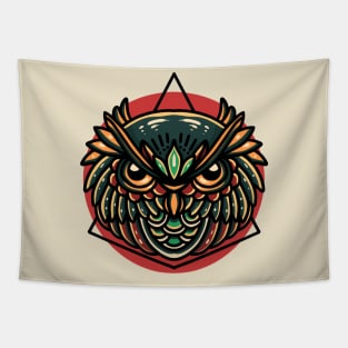 owl head Tapestry