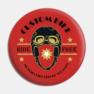 custom bike Pin