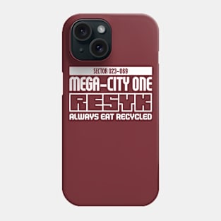 Mega-City One : Resyk Phone Case