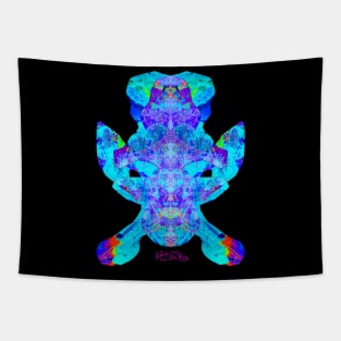 Alien psychedelic fantasy Tapestry