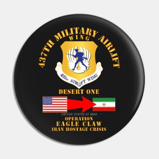 Operation Eagle Claw - Iran - 437th MAW Pin