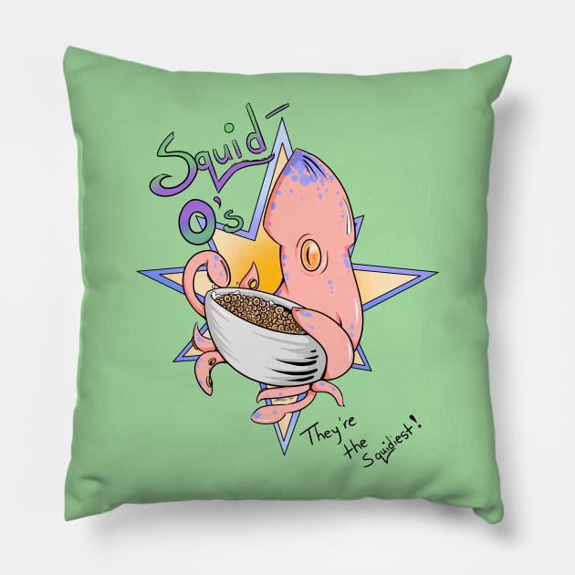 Squid-O's Pillow by StacyLGage