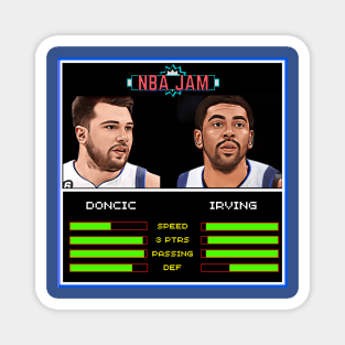 Luka & Kyrie - NBA Jam Edition Magnet