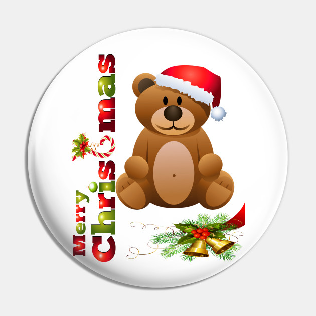 merry christmas teddy bear