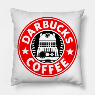 Darbucks Coffee RED Pillow