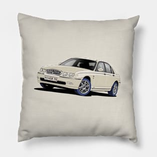 White Rover 75 Pillow