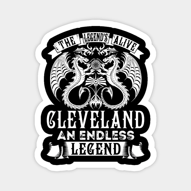 CLEVELAND Magnet by Carmelia