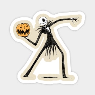 Pumpkin Thrower Magnet