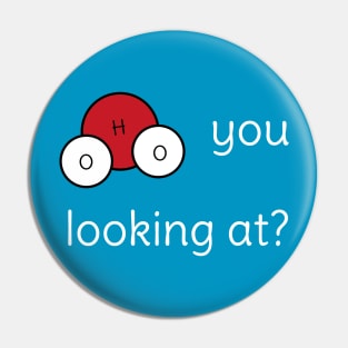 Funny Chemistry Pun T-Shirt Pin