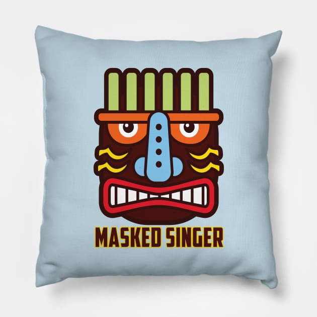 Masked Singer Pillow by adouniss