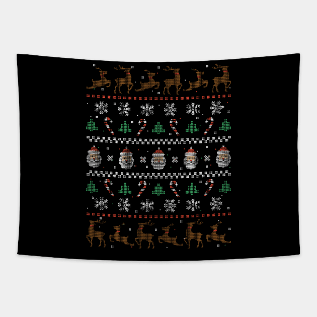 ugly christmas Tapestry by mikevdv2001