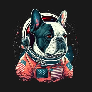 French Bulldog Astronaut T-Shirt