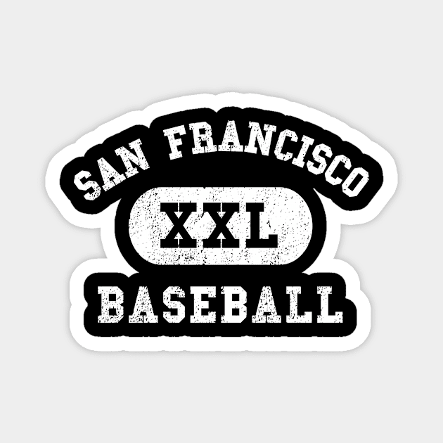 San Francisco Baseball III Magnet by sportlocalshirts