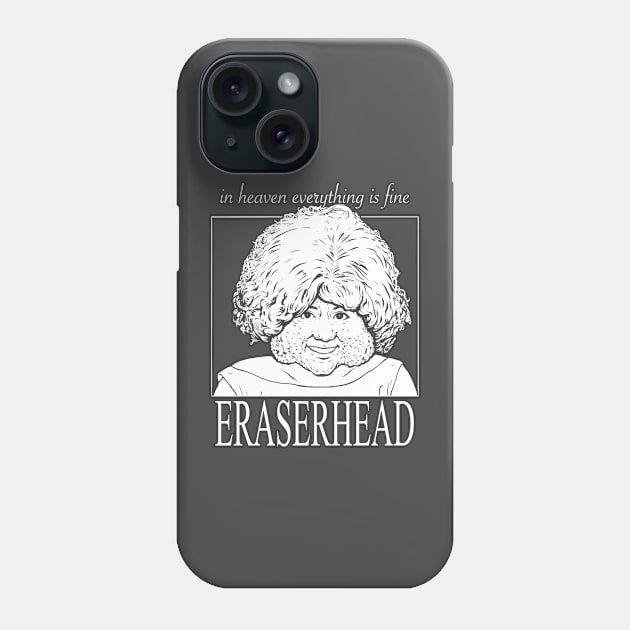 Eraserhead Phone Case by scottogara