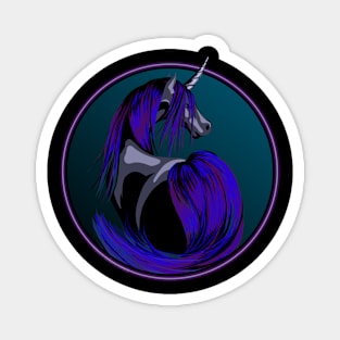 Dark Unicorn Magnet