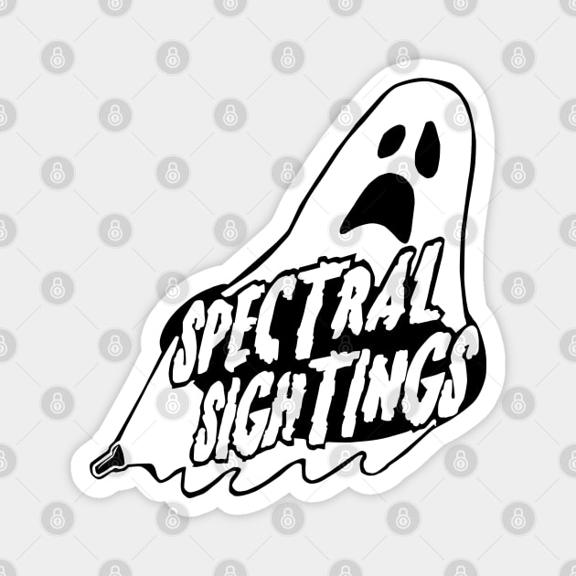 Spectral Sightings Magnet by attackofthegiantants