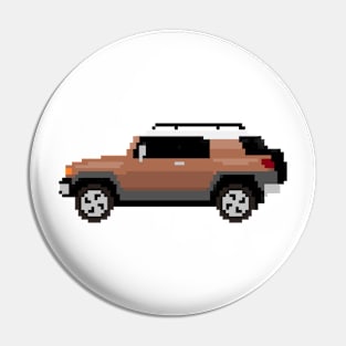 Toyota FJ Cruiser Pixelart Pin