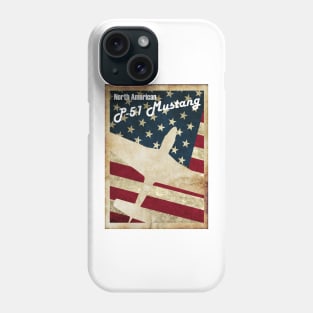 Vintage P-51 Mustang Phone Case