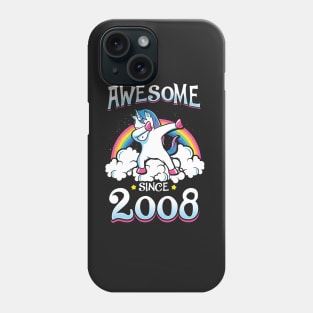 Awesome since 2008 Phone Case