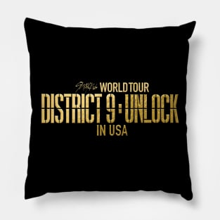 Kpop Stray Kids District 9 Unlock in USA Pillow