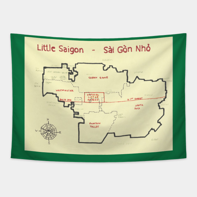 Little Saigon Orange County Map