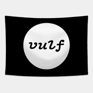 Simple Vulf Vulfpeck Minimalist Design Tapestry