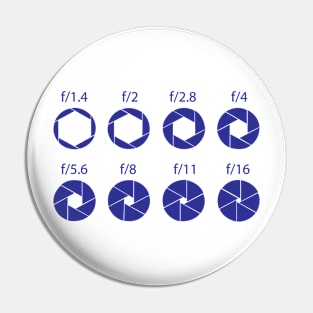 F-Stops - Blue Pin