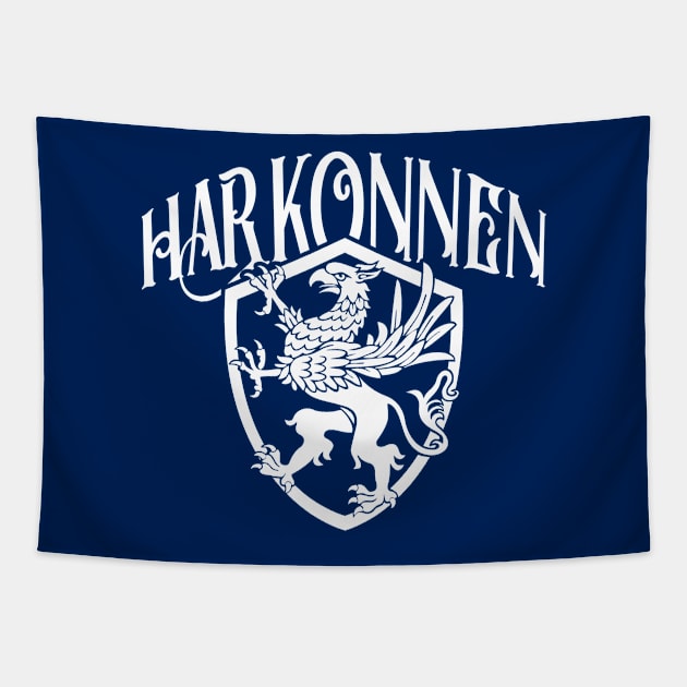 House Harkonnen v3 Tapestry by VanHand