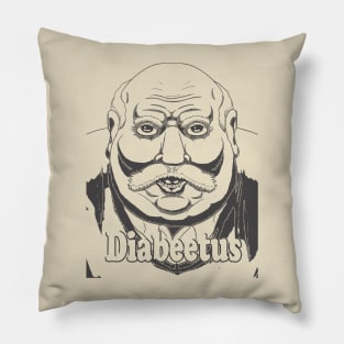 Diabeetus Vintage Pillow