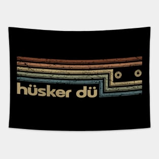 Hüsker Dü Cassette Stripes Tapestry